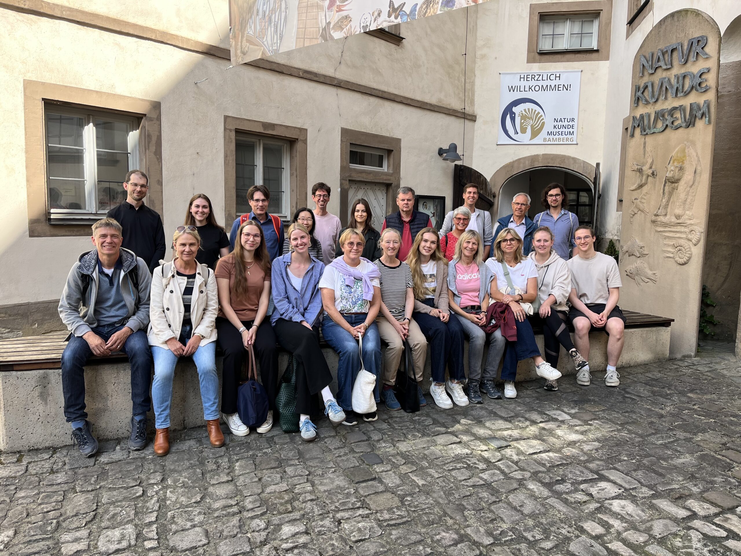 Gruppenfoto Betriebsausflug Bamberg 2025